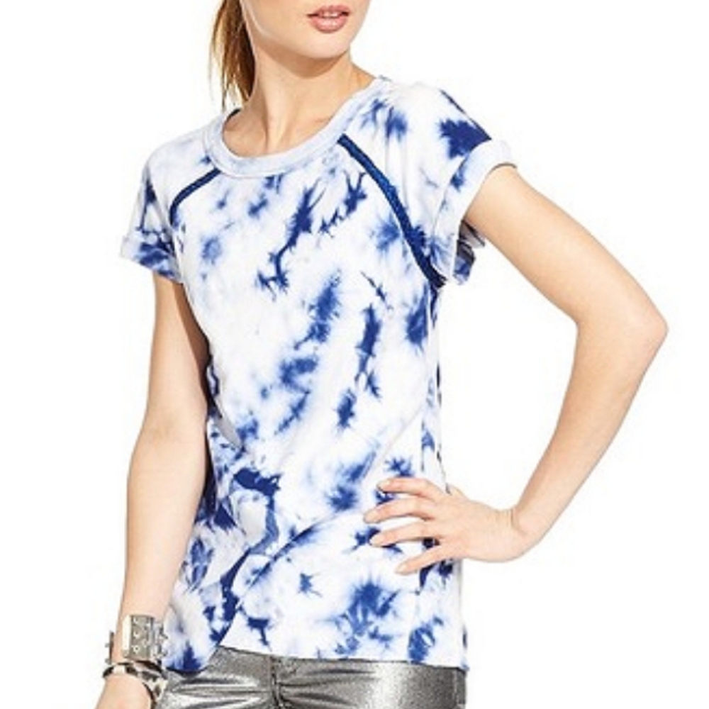 Bar III • Nordstrom • Terry Tie Dye Raglan Tee